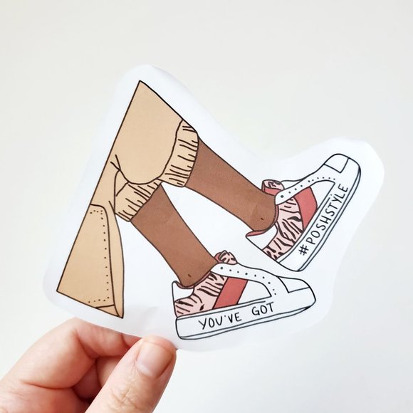 LoveBarbara Dresses & Skirts - LB018.1 PoshStyle Sneaker Sticker [Price Firm]
